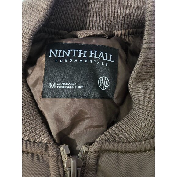 Ninth Hall Orion Brown Bomber Jacket Size Medium - Picture 10 of 11